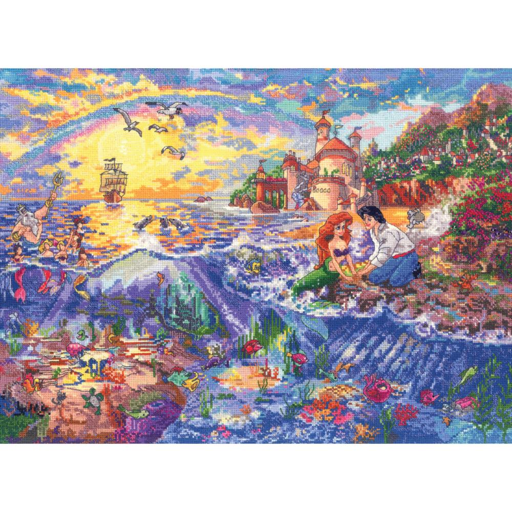 Disney Dreams Thomas Kinkade Counted Cross Stitch Kits eBay